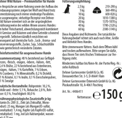 Dehner Wild Nature Nassfutter für Hunde Hochmoor Adult, 11 x 150 g Online