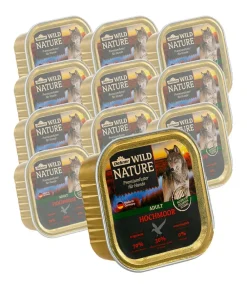 Dehner Wild Nature Nassfutter für Hunde Hochmoor Adult, 11 x 150 g Online