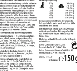 Dehner Wild Nature Nassfutter Hund - Nassfutter für Hunde Auwald Adult, 11 x 150 g