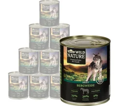 Dehner Wild Nature Nassfutter für Hunde Bergweide Adult, Pferd New