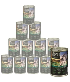 Dehner Wild Nature Nassfutter für Hunde Bergweide Adult, Pferd Best