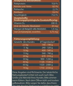 Dehner Wild Nature Nassfutter Hund > Nassfutter für Hunde Mono-Protein Adult, Rind