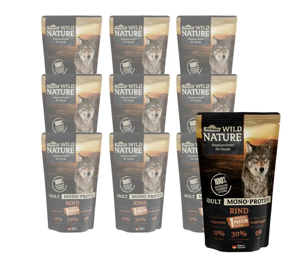 Dehner Wild Nature Nassfutter Hund > Nassfutter für Hunde Mono-Protein Adult, Rind