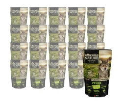 Dehner Wild Nature Nassfutter für Hunde Mono-Protein Adult, Pferd Outlet