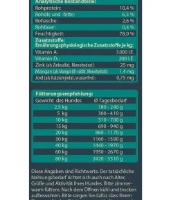Dehner Wild Nature Nassfutter Hund > Nassfutter für Hunde Mono-Protein Adult, Hirsch