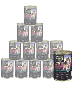 Dehner Wild Nature Nassfutter Hund - Nassfutter für Hunde Mono-Protein Adult, Pferd
