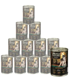 Dehner Wild Nature Nassfutter für Hunde Unterholz Adult, Wildschwein Clearance