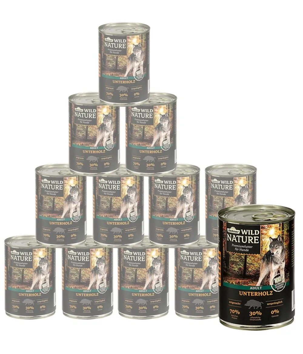 Dehner Wild Nature Nassfutter Hund > Nassfutter für Hunde Hochmoor Junior, Ente