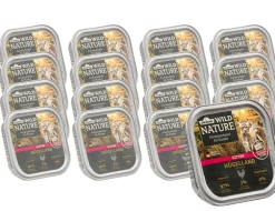 Dehner Wild Nature Nassfutter Katze > Nassfutter für Katzen Hügelland Kitten, Huhn, 16 x 100 g