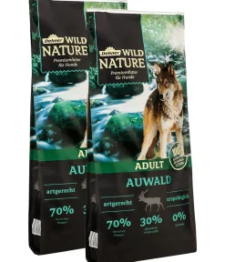 Dehner Wild Nature Trockenfutter für Hunde Auwald Adult, Wild Online