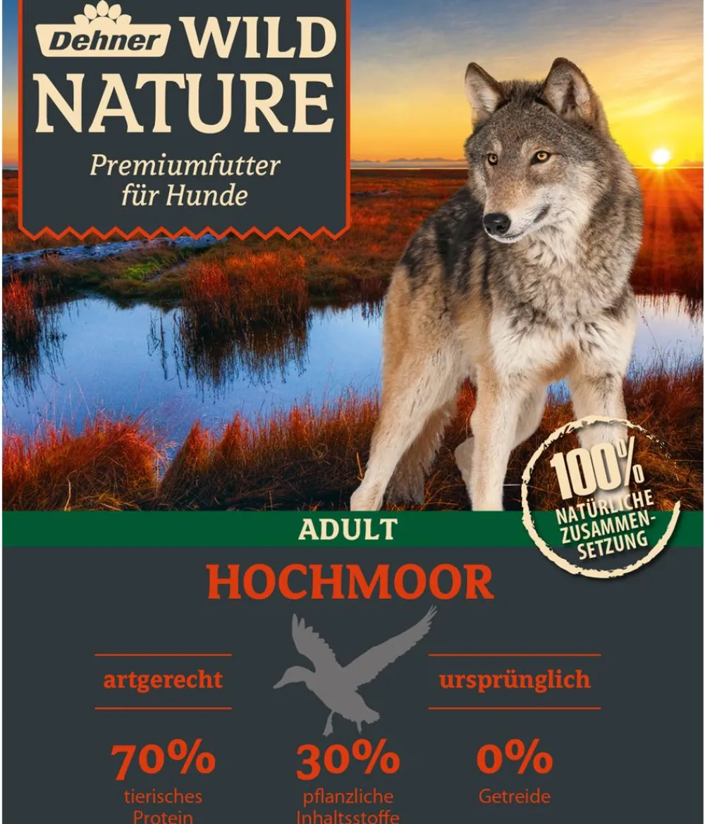Dehner Wild Nature Trockenfutter Hund > Trockenfutter für Hunde Hochmoor Adult