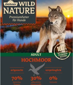 Dehner Wild Nature Trockenfutter Hund > Trockenfutter für Hunde Hochmoor Adult