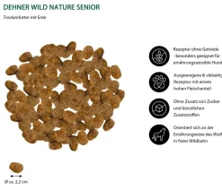 Dehner Wild Nature Trockenfutter Hund > Trockenfutter für Hunde Hochmoor Senior