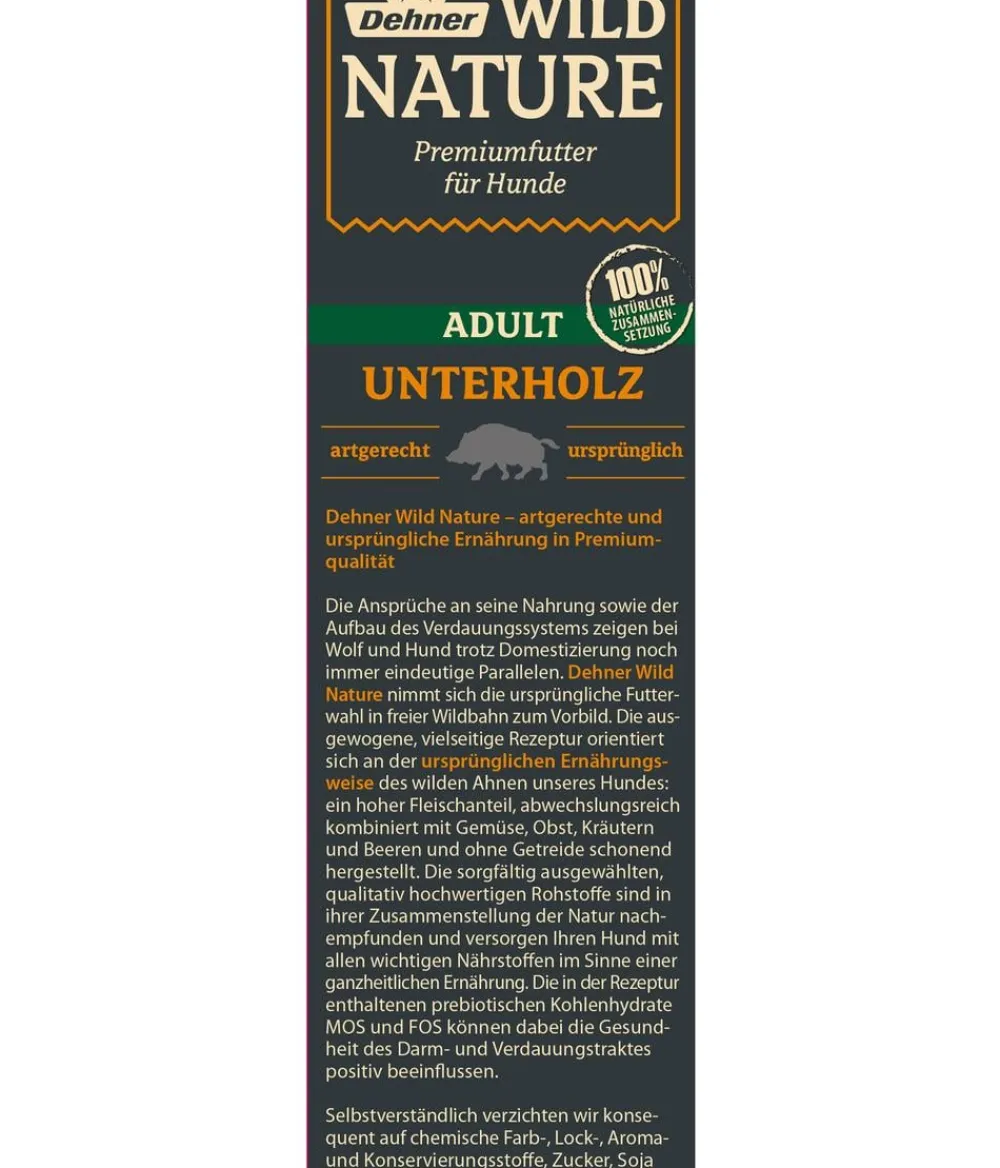 Dehner Wild Nature Trockenfutter Hund > Trockenfutter für Hunde Unterholz Adult