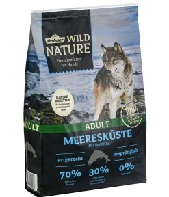 Dehner Wild Nature Trockenfutter Hund > Trockenfutter für Hunde Meeresküste Kleine Krokette Adult, Makrele