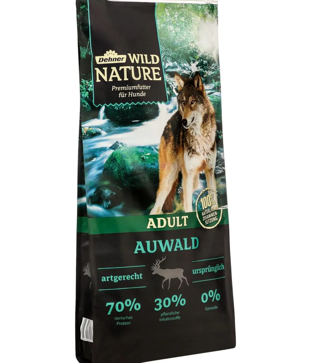 Dehner Wild Nature Trockenfutter für Hunde Auwald Adult, Wild New