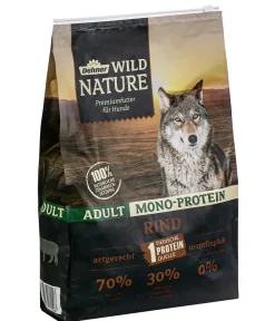 Dehner Wild Nature Trockenfutter für Hunde Mono-Protein Adult Hot