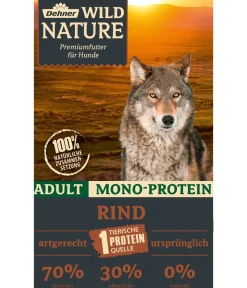 Dehner Wild Nature Trockenfutter Hund > Trockenfutter für Hunde Hügelland Adult, Truthahn