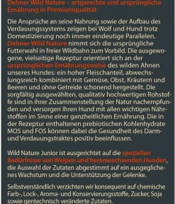 Dehner Wild Nature Trockenfutter Hund > Trockenfutter für Hunde Hochmoor Junior