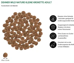 Dehner Wild Nature Trockenfutter Hund - Trockenfutter für Hunde Mono-Protein Adult