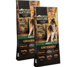 Dehner Wild Nature Trockenfutter Hund - Trockenfutter für Hunde Unterholz Adult