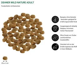 Dehner Wild Nature Trockenfutter für Hunde Heidetal Adult Clearance