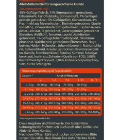 Dehner Wild Nature Trockenfutter für Hunde Hochmoor Junior New