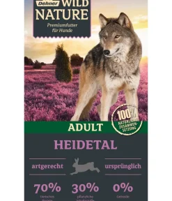 Dehner Wild Nature Trockenfutter Hund - Trockenfutter für Hunde Heidetal Adult