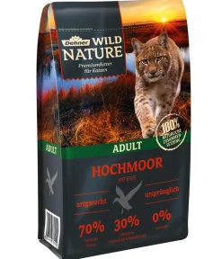 Dehner Wild Nature Trockenfutter Katze > Trockenfutter für Katzen Hochmoor Adult, Ente