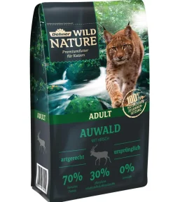 Dehner Wild Nature Trockenfutter für Katzen Auwald Adult, Hirsch New