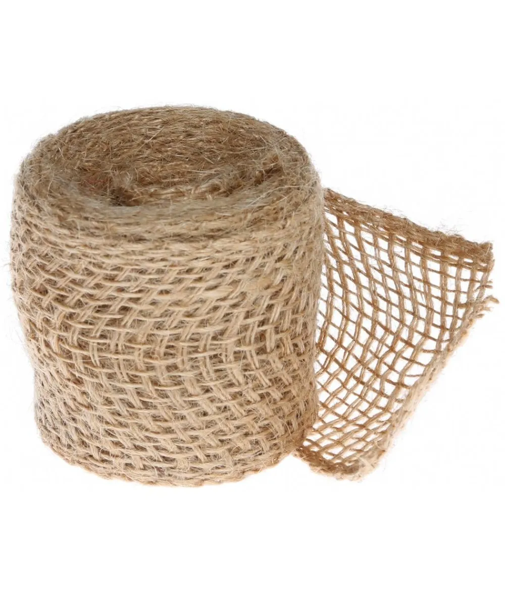 Dehner Winterschutz Jute-Dekoband, ca. L300/B6 cm Natur New