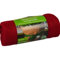 Dehner Winterschutz-Jutegewebe, ca. L300/B105 cm Rot Hot