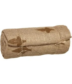 Dehner Winterschutz-Jutegewebe mit Dekor, ca. L300/B105 cm Natur Hot
