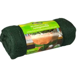 Dehner Pflanzenfolien & Ernteschutz|Mehr Blumentopfzubehör - Winterschutz-Jutegewebe, ca. L300/B105 cm Dunkelgrün