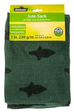 Dehner Pflanzenfolien & Ernteschutz|Mehr Blumentopfzubehör > Winterschutz Jute-Sack mit Relief