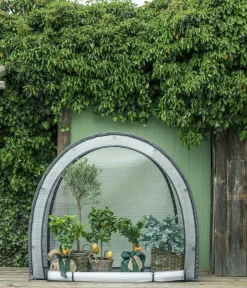 Dehner Winterschutzzelt Midgard, , ca. B180/H172/T80 cm Transparent Online