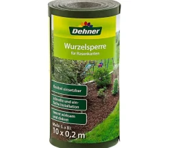 Dehner Mähkanten & Beetkanten|Schädlingsbekämpfungsmittel > Wurzelsperre für Rasenkanten, ca. B20cm/L10m