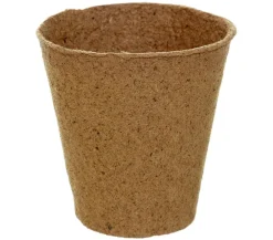 Dehner Anzucht Zubehör|Anzuchttöpfe > Zellulose-Anzuchttöpfe, rund, ca. Ø8/H9 cm, 48 Stk.