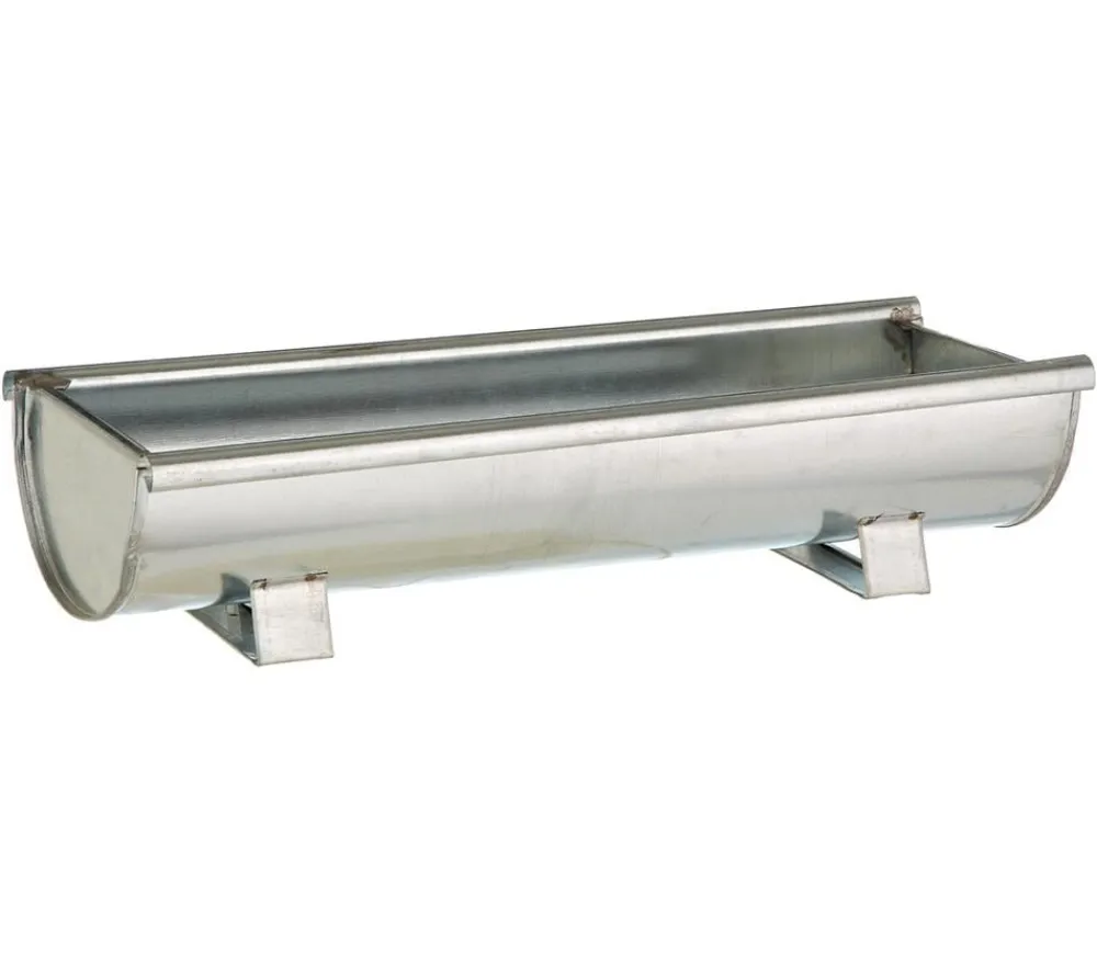 Dehner Pflanzkübel & Blumenkästen - Zink-Blumenkasten, Silber