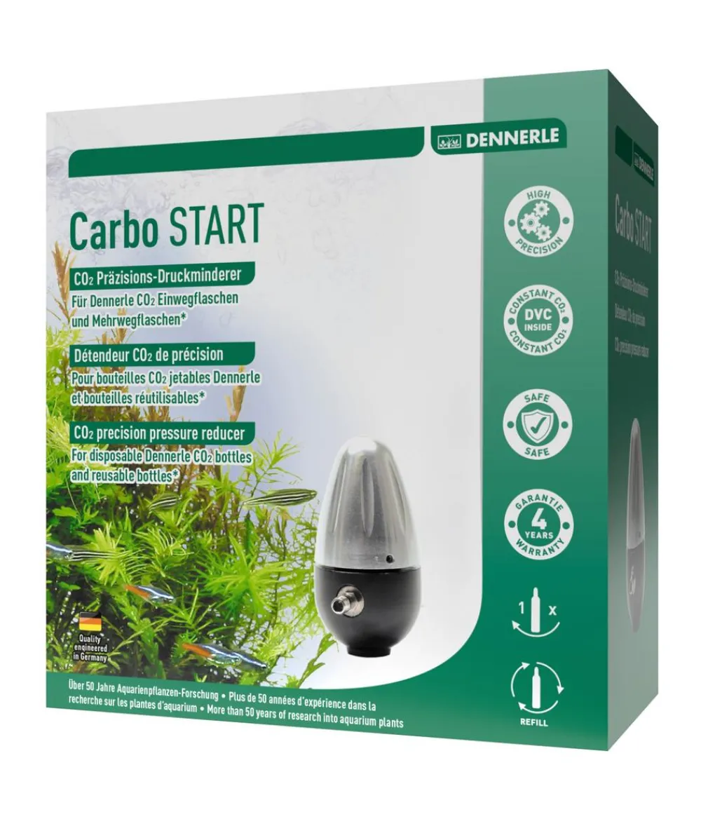 DENNERLE CO2-Technikzubehör CO2 Präzisions-Druckminderer Carbo START