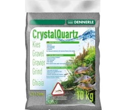 DENNERLE Kristall-Quarzkies, 10kg Grau Outlet
