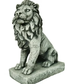 Denscho Stein-Löwe, 35 cm, links schauend Grau Clearance