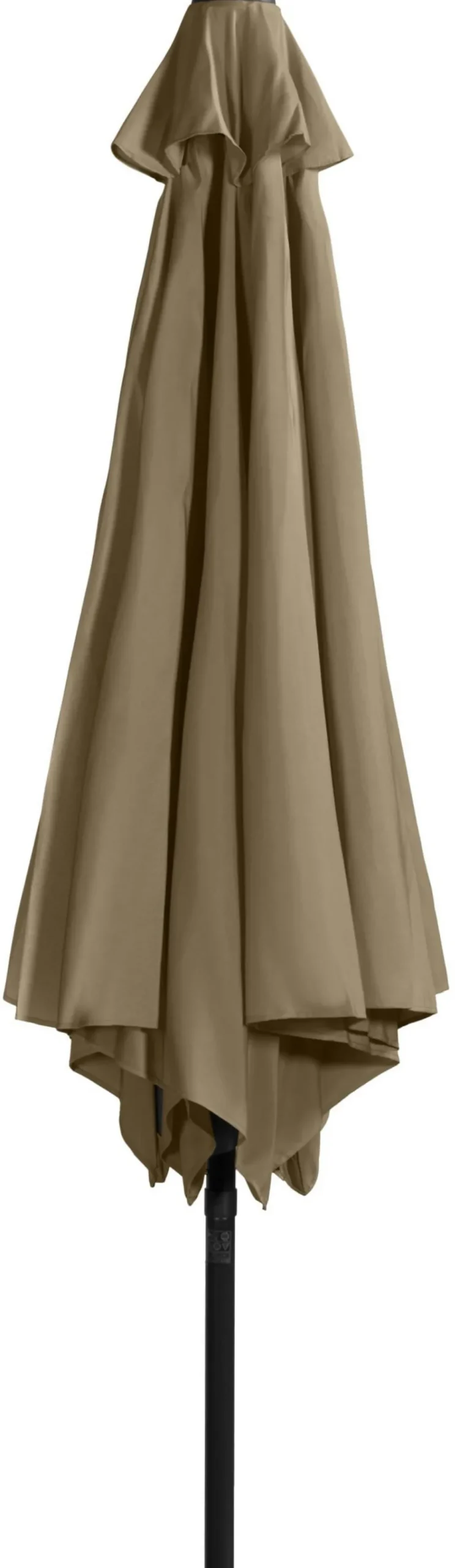 derby Kurbelschirm Basic Lift Neo, rund, ca. Ø300 cm Taupe Outlet