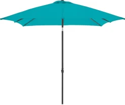 derby Sonnenschirm Push Up, quadratisch, ca. B210/T210 cm Türkis Sale