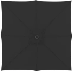 derby Sonnenschirme - Sonnenschirm Push Up, quadratisch, ca. B210/T210 cm Dunkelgrau