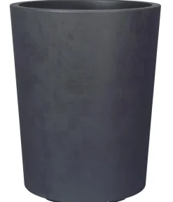 Deroma Kunststoff-Topf Millenium mit Wasserreservoir, rund, ca. Ø43,5/H53,5 cm Anthrazit Sale