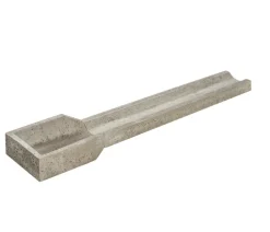 DIEPHAUS Ablaufrinne Einlaufstück, ca. B30,5/H13,5/T40 cm Grau Sale