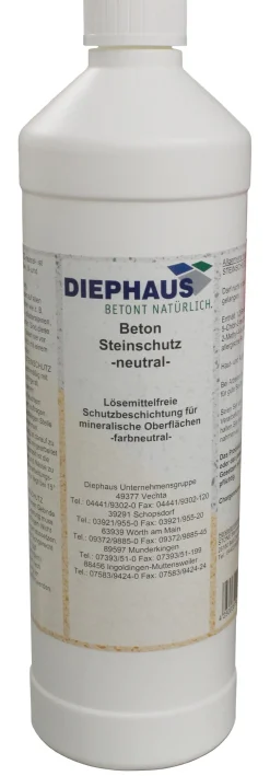 DIEPHAUS Steine & Terrassenplatten - Beton-Steinschutz Neutral, 1 l