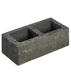 DIEPHAUS Steine & Terrassenplatten - Mauerstein LISCO ECO, 45 x 22,5 x 16,5 cm Dunkelgrau