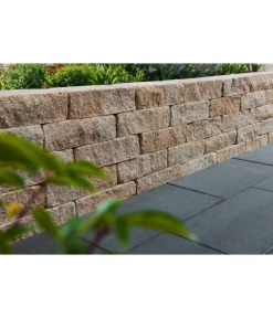 DIEPHAUS Steine & Terrassenplatten - Mauerstein SIOLA®-MEDIO Hellbraun